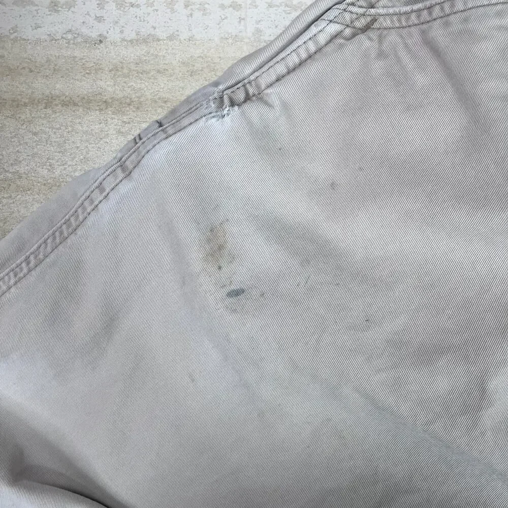 Vintage Y2K Carhartt Khakis Pants 42x32 Baggy Wide Leg Fit Light Tan Cotton